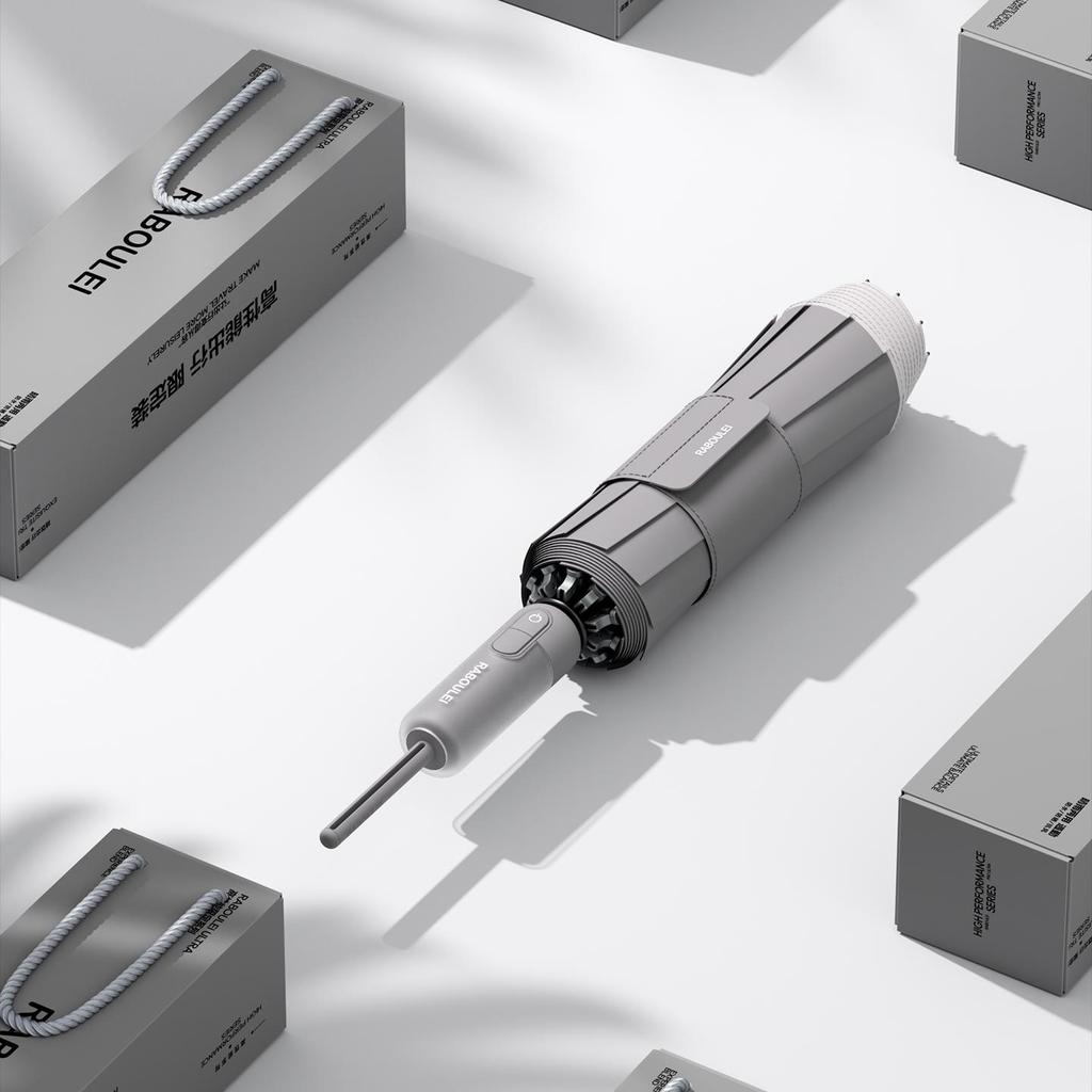 Ультра Обратный Автоматический Ветрозащитный Зонт - Очень Большой, Утолщенный, Усиленный для Сильного Дождя