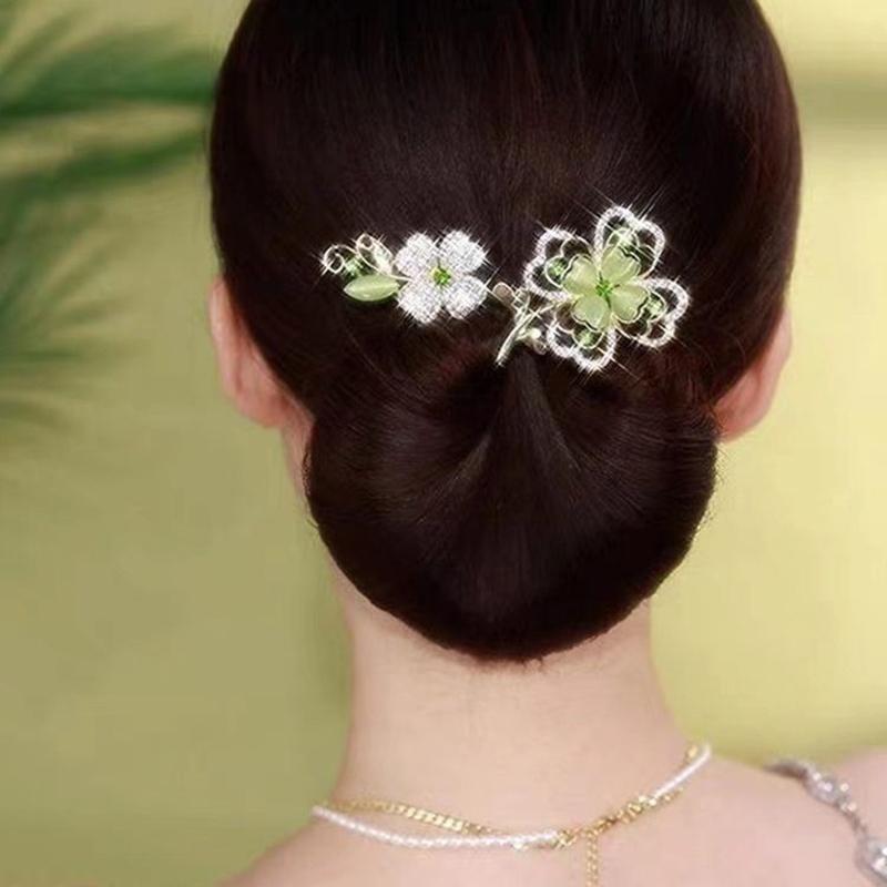 Корейский стиль женские волосы твистер кристалл бигуди изысканный темперамент шпилька для завивки волос шпильки элегантные аксессуары для волос