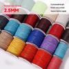 Корейская круглая вощеная нить для DIY-украшений: Шнур для плетения браслетов и ожерелий