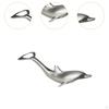 Открывалка для бутылок Dolphin, многоцелевая, простая в использовании, легкая, с пробкой, может использоваться для