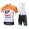 Mens Cycling Jersey Short Sleeve Breathable Quick-Dry Bike Top Orange White Print Road Mountain Riding