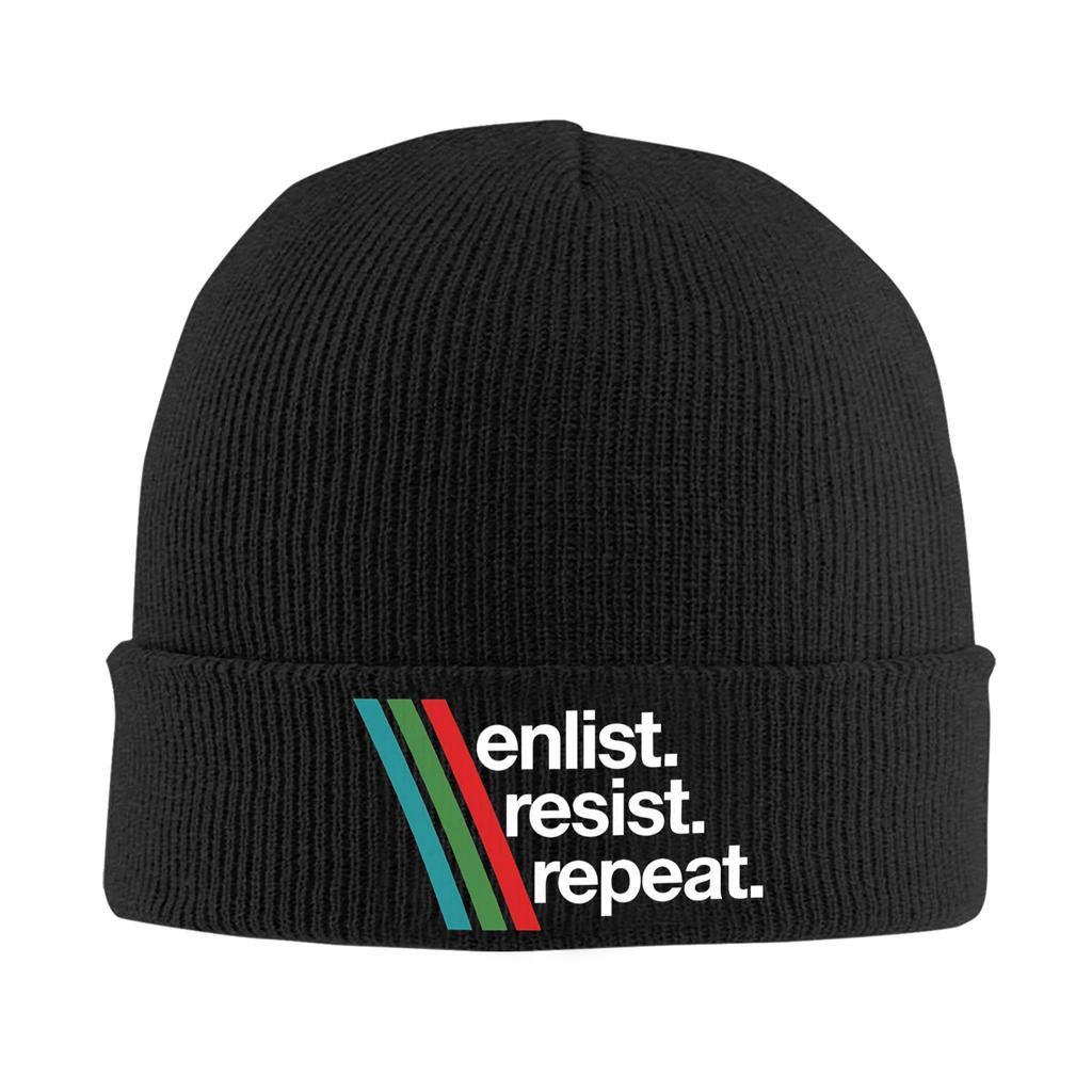 DONT SHOOT Gaming Sarcastic Fun Retro Bonnet Hats ARC Raiders Beanie Hats Autumn Winter Custom Knitting Hat Trendy Elastic Cap