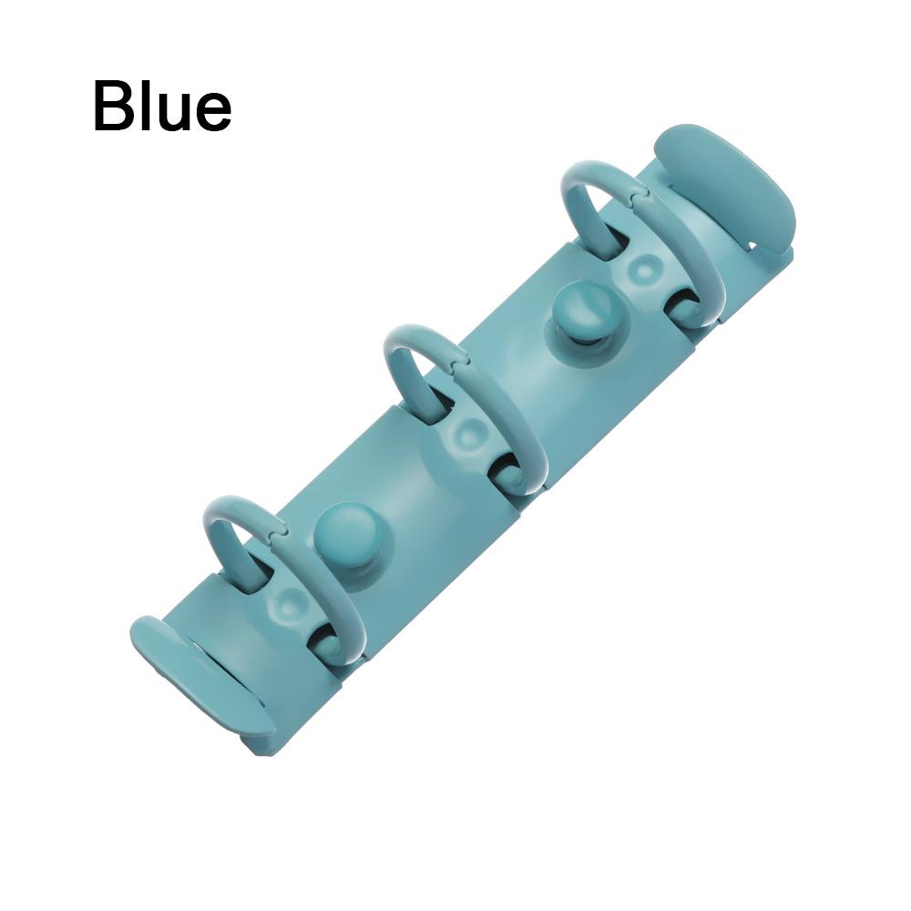 Многоразовый аксессуар 3 кольца зажим для блокнота кольца для переплета папка для листов