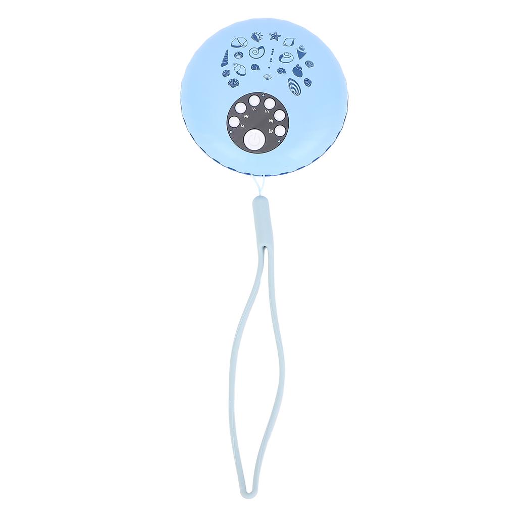 Звуковая машина с белым шумом, 8 вариантов ночного освещения, свет и музыка, таймер, зарядка через USB-C, портативный, белый 