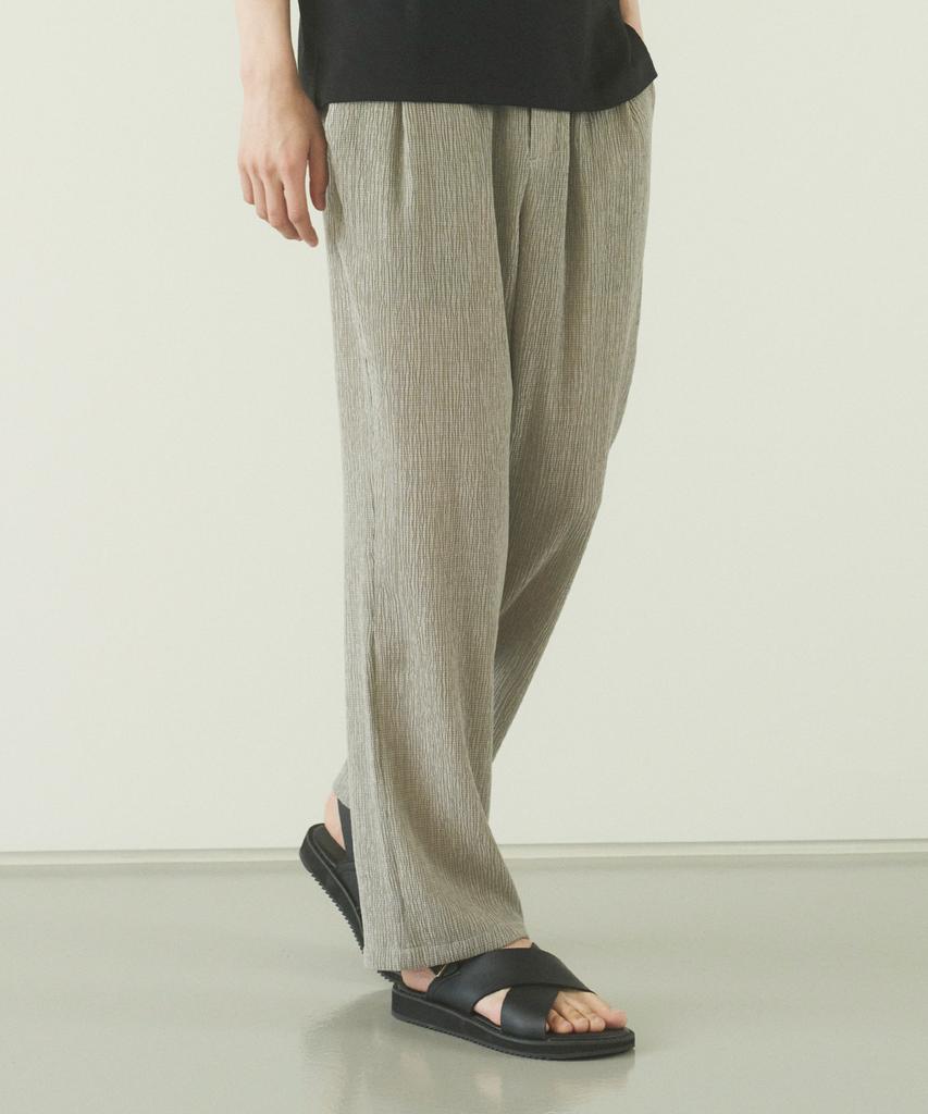 210EDIT Men'S Coolingcle One-Pleat Wide Pants [3 Color]_Ze2Pt028