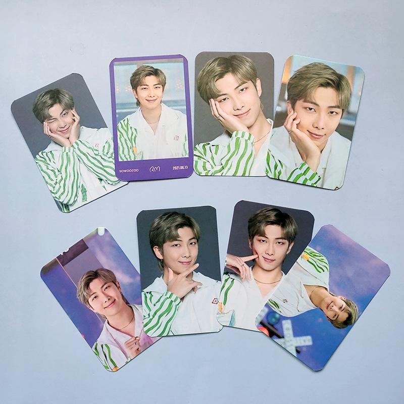 BTS 8-й Юбилейный Концерт SOWOOZOO Набор из 8/7 Фотокарточек Bangtan Boys Lomo Карточки Фотокарточки Участников Коллекция Подарок для Фанатов Мерч