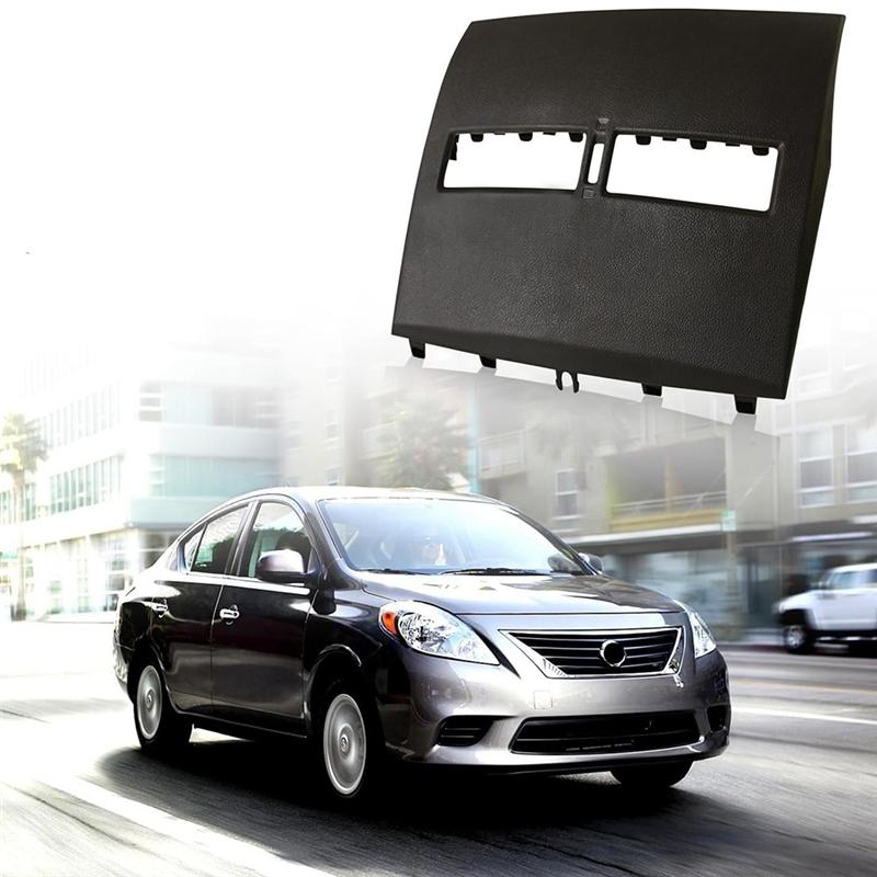 Car Interior Front Upper Top Center Dash Air Vent Trim Bezel 68414ED50C For Nissan Versa 2007-2012 C11 Tiida-A99D