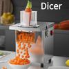 Multifunctional Vegetable Cube Cutting Machine Electric Dicer Potato Onion Carrot Dicer Fruit And Vegetable Slicing Machine