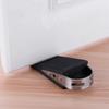 Stainless Steel Silicone Door Stopper Shock Absorbent Block Wedge Doorstops Door Handle Stopper Home Door Anti-collision Stopper
