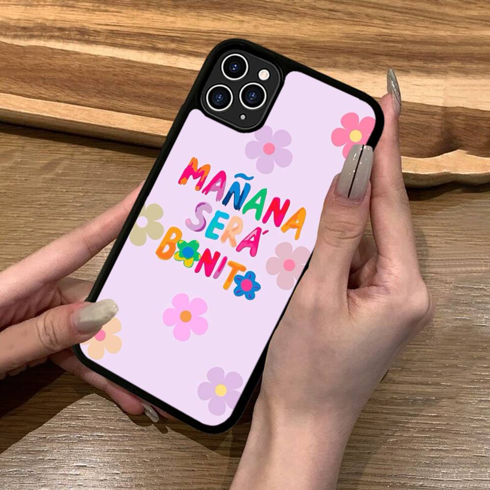 Karol G Manana Phone Case Silicone PC+TPU For For IPhone 11 12 13 14 15 16 Plus Pro Max Cover