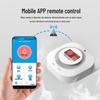 Tuya Smart WiFi Smoke Detector EN14604 Certified - Mobile Remote Smoke Alarm