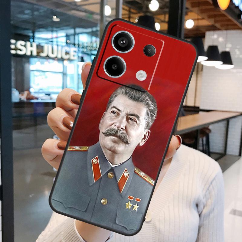 СССР Лидер Сталин Чехол Для Xiaomi Redmi Note 11 9 10 12 13 14 15 Pro Plus Redmi 15 15C 10C 12C 13C 14C Чехол
