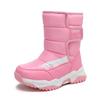 Winter Outdoor Children Boots Princess Elegant Girls Shoes Anti Slip and Waterproof Girl Snow Boots Kids Warm  Plush Boots