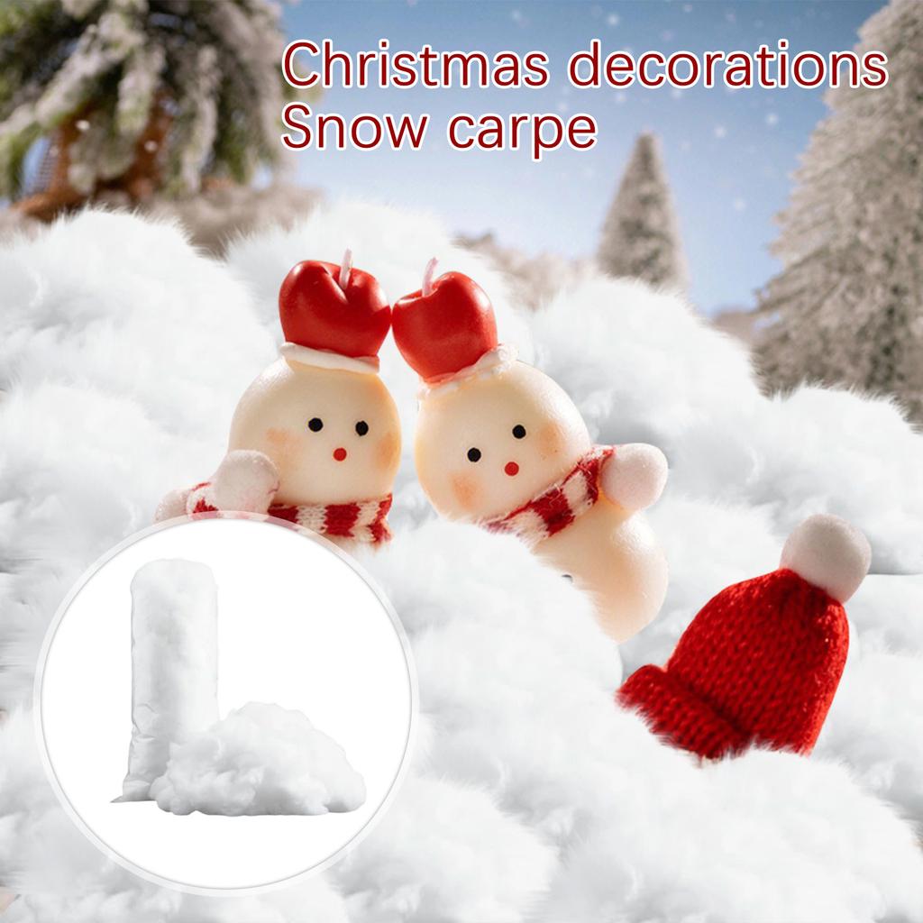 Snow Carpet Artificial Snow For Christmas Tree Decorations