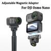 With 1/4 Screw Expansion Mount Camera Base Stand for DJI Osmo Nano Action Camera Accessories
