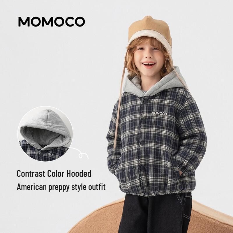 Зимняя повседневная худи для мальчиков MOMOCO