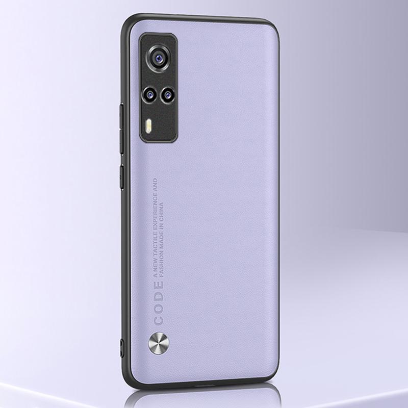 Роскошный чехол для телефона из искусственной кожи для Vivo Y31 Y51 Y53S Y72, силиконовый тонкий чехол для Vivo Y21 Y21S Y33S Y20 Y20S Y11S Y12S Coque