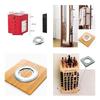 3 Inch Steel Ball Bearing Lazy Susan Turntable Swivel Plate for TV Stand Furniture Base Home Office DIY Rotating Platform
