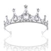 Generous Bridal Crown Exquisite Rhinestones Luxury Crown Headband Wedding Dress Accessories Bridal Wedding Headpiece