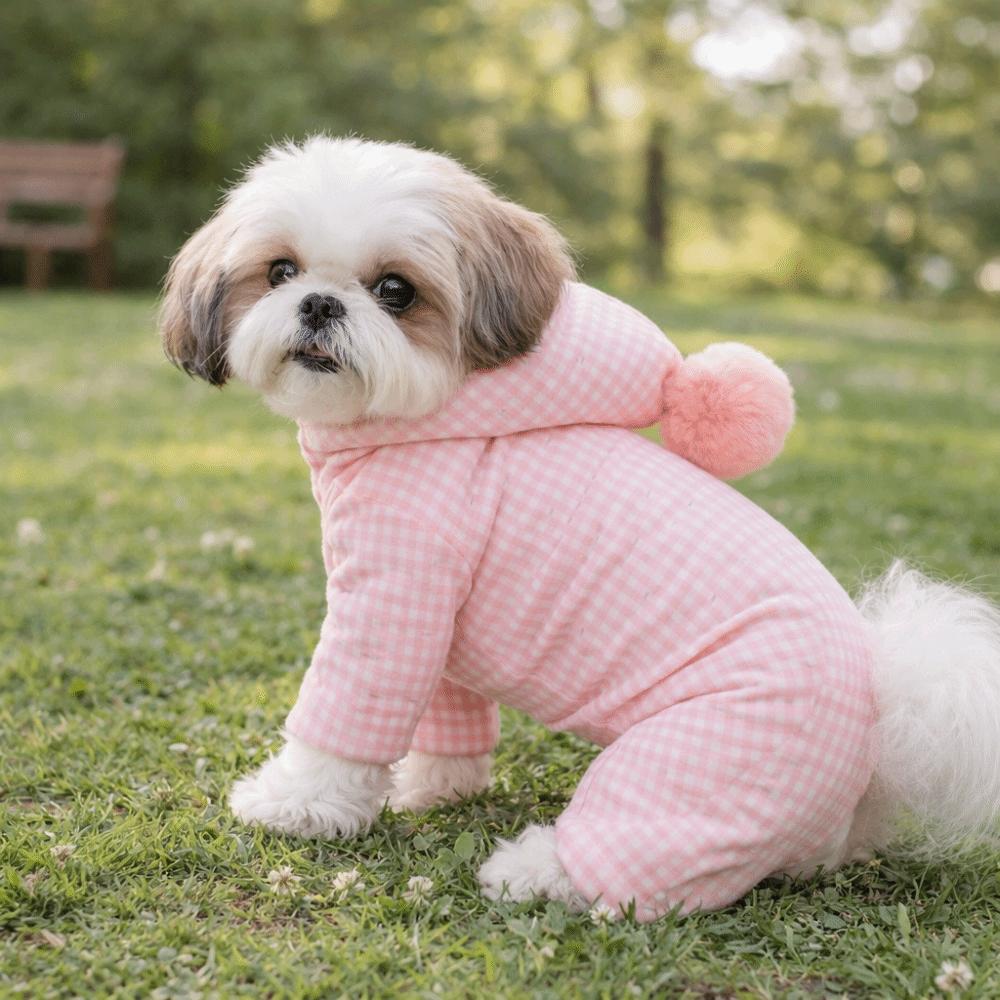 Four Legged Winter Warm Dog Clothes Thicken Dog Jumpsuit Puppy Costumes Autumn Winter Season