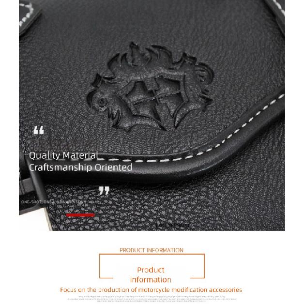 Ретро Мотоциклетная Боковая Сумка для Хранения для Harley Honda Rebel 250 300 500 1100 Сумка для Инструментов