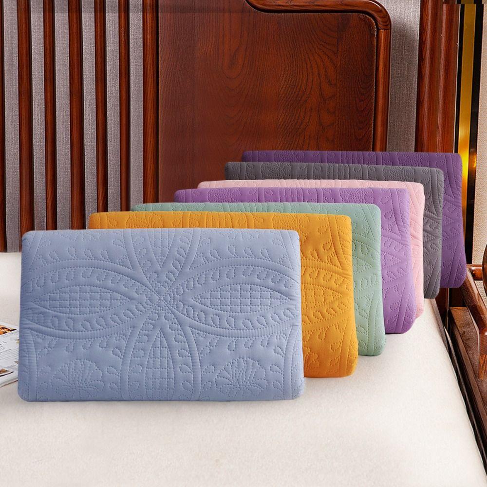 Waterproof Latex Pillowcase Cotton Pillow Cover Universal Foam Pillow Case Pillow Protector