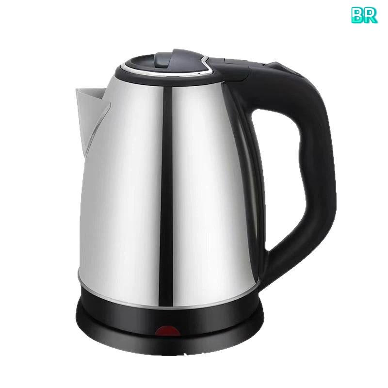 Travel Electric Kettle 2L Stainless Steel Portable Water Boiler For Tea Coffee Home Hotel Trip Use