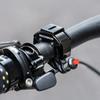 C-shaped bicycle bell - black