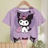 Sanrio Kulomi Children's T-shirt My melody cartoon cute print versatile summer breathable short sleeve top wholesale