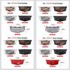 AABHT1 1PCS ABS for Cadillac Logo CT4 CT5 CT6 XT4 XT5 XT6 ATS XTS Car Front Center Grille Emblem Rear Trunk Badge Sticker Accessories