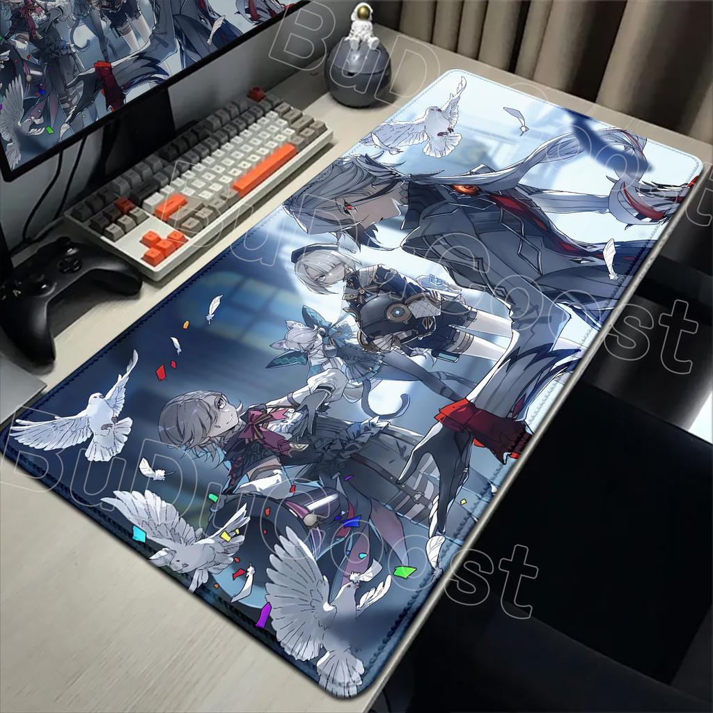 Новые классные обои Genshin Impact Арлекино Коврик для мыши ПК Ноутбук Игровые аксессуары Коврик для мыши Настольный коврик Компьютер Геймер Коврик для клавиатуры