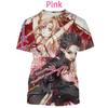 Casual Short-sleeved Sword Art Online Anime 3d Printed Fashion Harajuku StyleTopT-shirt