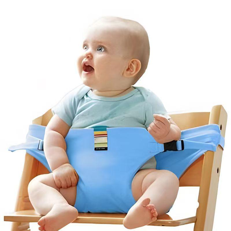 Universal Baby High Chair Safety Strap - Adjustable Infant Dining Waist Belt