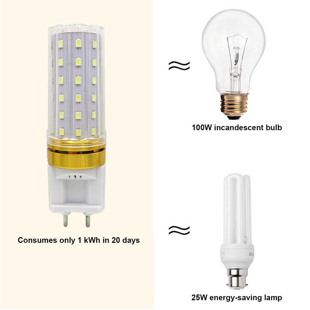 Светодиодные лампочки G12 «Кукурузные» 10 Вт, 15 Вт, 20 Вт, 2835, SMD, высокая мощность, 120 светодиодов, 110 В, 220 В, покрытие из ПК, холодный теплый белый, замена галогенным лампам