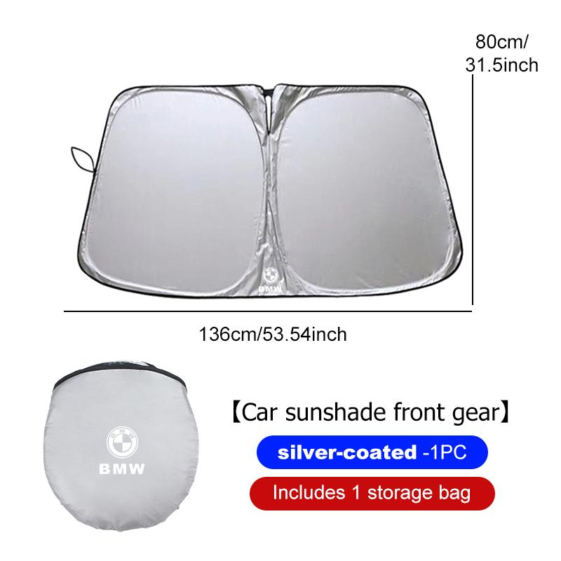 Car Front Windshield Winter Snow Shield Summer Sun Visor For BMW Performance X1 M3 M6 F01 F02 E34 E36 E60 F10 F20 X6 ZS4