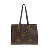 [Б/У] Onthego MM 'Коричневый Giant Monogram/Коричневый Monogram Reverse Canvas' - В хорошем состоянии #1JJY6YW