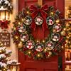 12 pcs Santa Claus Christmas  Painting Kit Snowman DIY Rhinestone Pendant Art Kit  Holiday