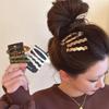 Zinc Zinc Alloy Acetate Hairpin Set Geometry Bangs Clip Retro Cute Hair Clip  Girls
