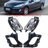 For Peugeot 408 2010-2013 Car Front Bumper Fog Light Daytime Running Lamp Frame Trim Cover Hood Foglight