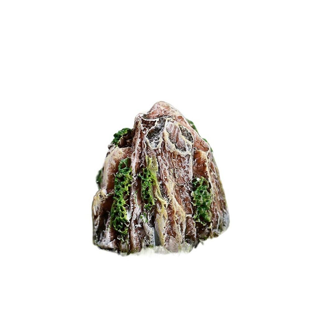 Микро-ландшафт Имитация горы DIY Бонсай Камень Микро-ландшафт Кукольный домик