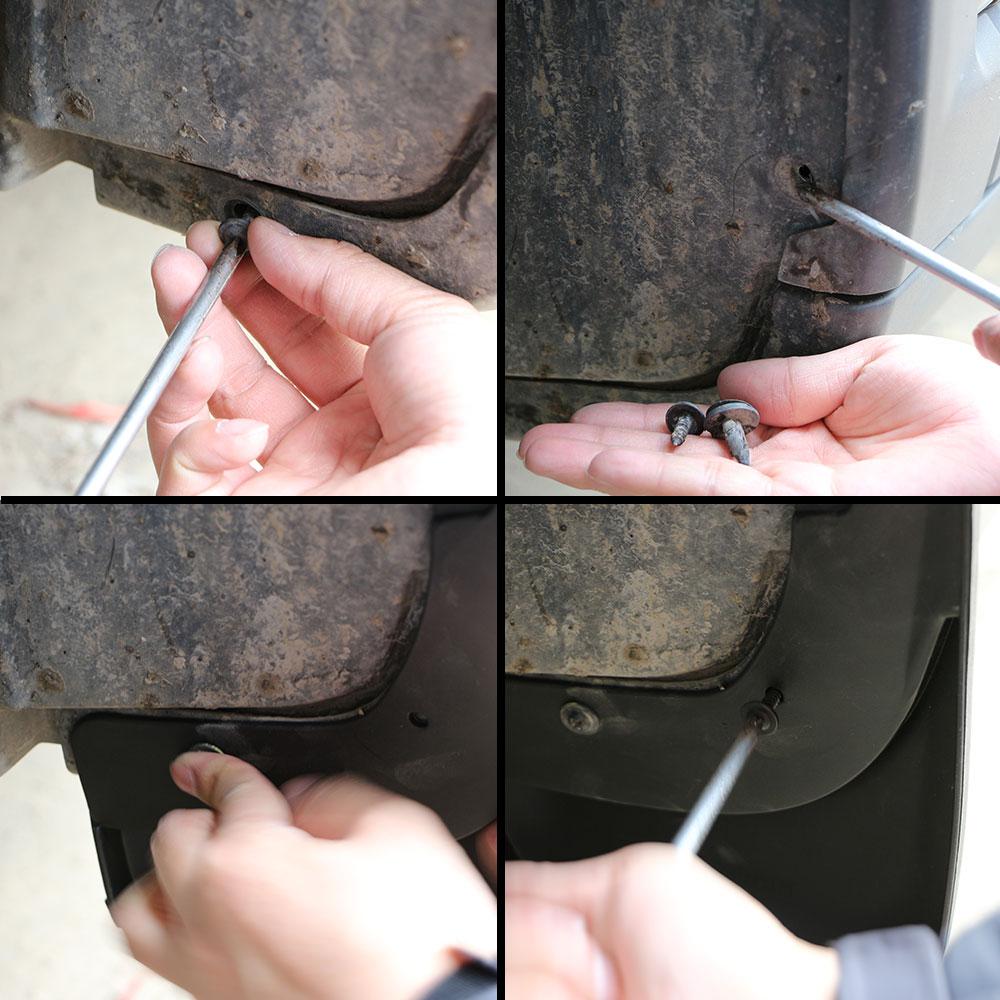 4pcs for Jeep Compass 2017-2019 Car Mudflaps Mud Flaps Splash Guards Mudguards Flap Fender Accessories