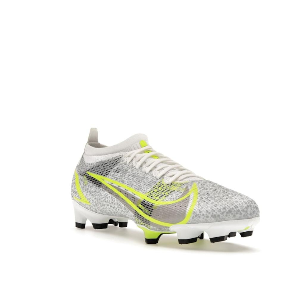 Nike Mercurial Vapor 14 Pro FG Металлический Серебристый Вольт Мужские Кроссовки Белый Черный CU5693-107