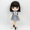 ICY DBS Blyth Doll 1/6 Bjd Joint Body Short Brown Hair Matte Face 30cm Toy Girls Gift Anime