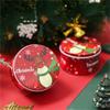 With Lids Coin Storage Cookie Box Tinplate Gift Boxes Storage Containers Christmas Tin Gift Box