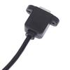 USB 2.0 Тип B Мужской и Тип B Женский Удлинительный кабель принтера с креплением на панели