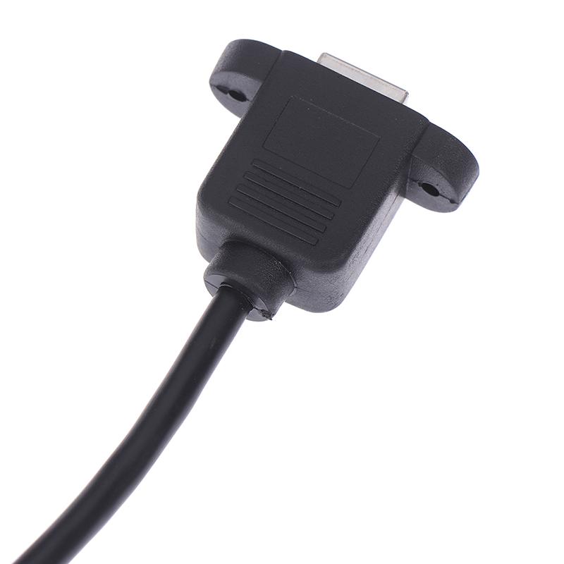USB 2.0 Тип B Мужской и Тип B Женский Удлинительный кабель принтера с креплением на панели