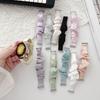 18mm 20mm 22mm Smart Watch Band Watch Strap- Ice Silk Fabric for Lday Women Girl HUAWEI Watch GT3 GT2 Samsung Galaxy Watch  Amazfit