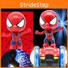Colorful 360 Rotating Spiderman Stunt Scooter With Music And Light For Kids Fun