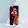 Модный Черный Чехол для Телефона для iPhone 16 15 14 13 12 Pro Max Прозрачный ТПУ для iPhone 11 Pro Max 7 8 Plus XS XR Оболочка Capas
