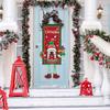 Christmas Flags Door Banner Xmas Element Foldable Easy To Hang Create Festive Atmosphere Home Decoration